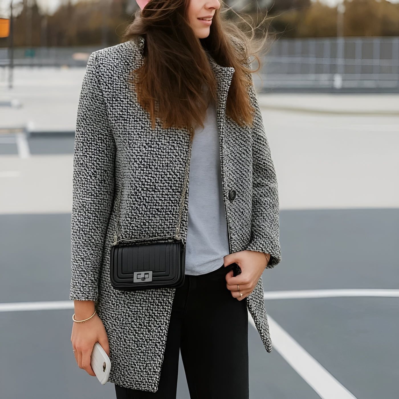 Eleonora™ | Cappotto in lana di lusso — eleganza e calore invernale