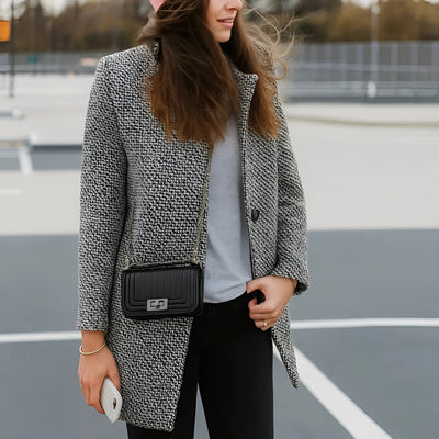 Eleonora™ | Cappotto in lana di lusso — eleganza e calore invernale