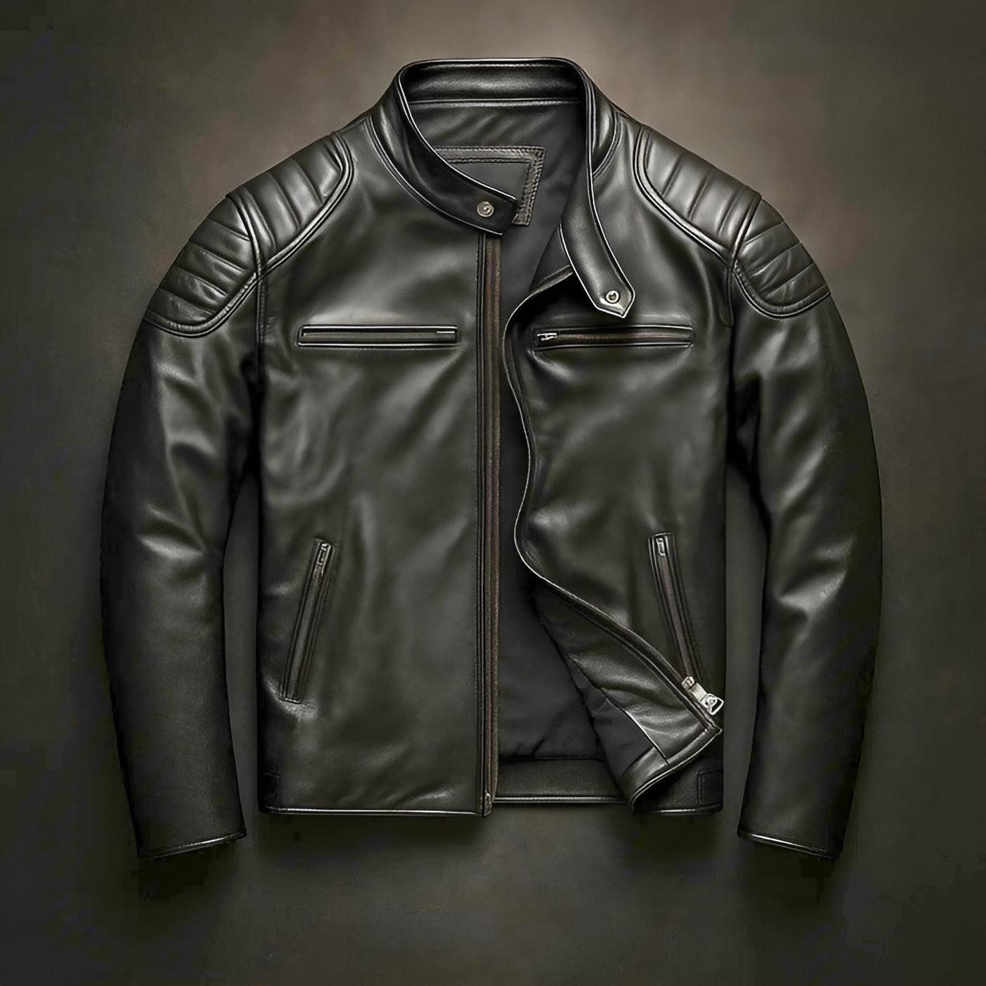 Rovino™ | Giacca in pelle di qualità premium