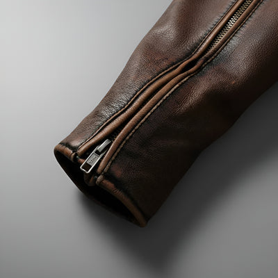 Rovino™ | Giacca in pelle di qualità premium