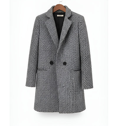 Eleonora™ | Cappotto in lana di lusso — eleganza e calore invernale