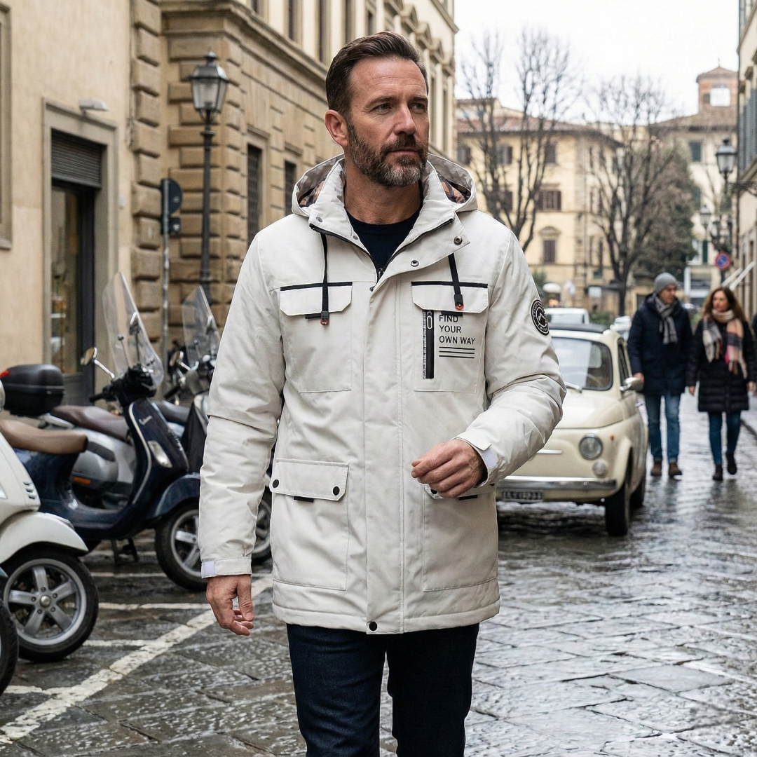 CARLOS™ | Giacca impermeabile da uomo per autunno e inverno