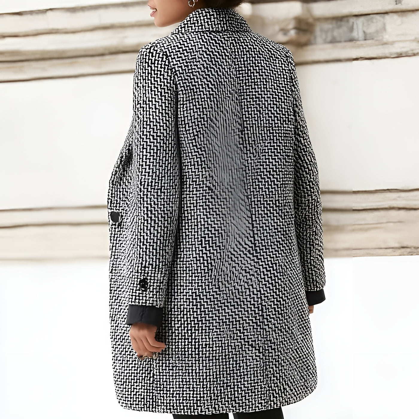 Eleonora™ | Cappotto in lana di lusso — eleganza e calore invernale