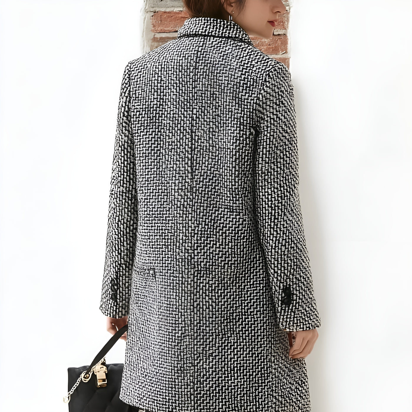 Eleonora™ | Cappotto in lana di lusso — eleganza e calore invernale